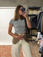 Blazer Belt - Textured Beige (S/M)