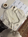 Tied-up Blazer - Pearl (M)