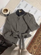 Tied-up Blazer in Tweed