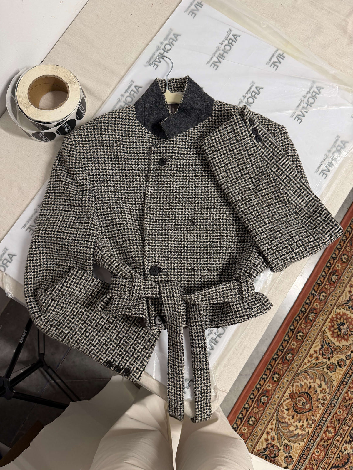 Tied-up Blazer - Tweed (M)