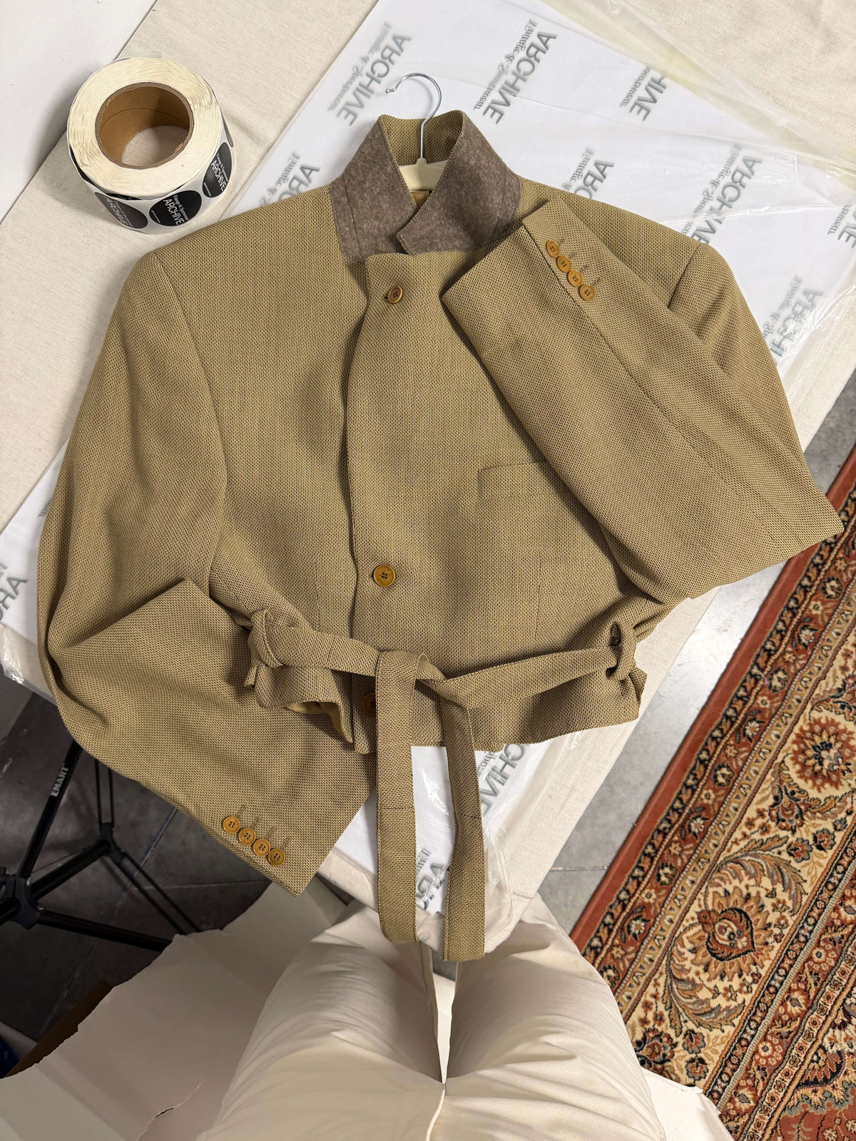 Tied-up Blazer - Golden (L)