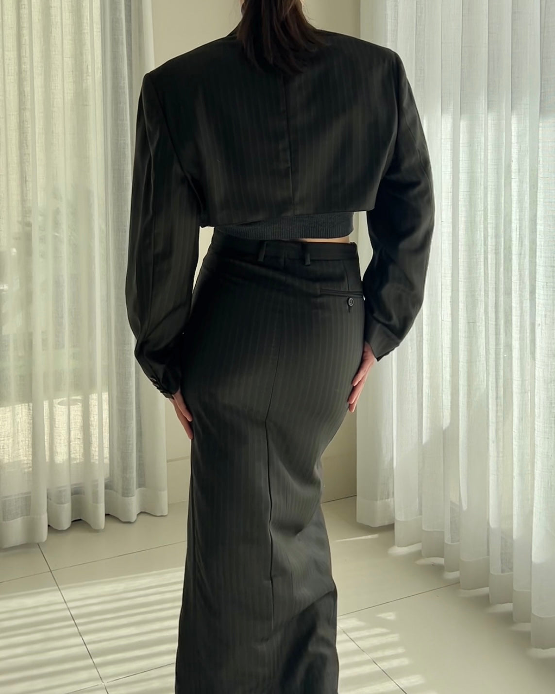 Blaset & Long Skirt - Perfect Green (XS/S)