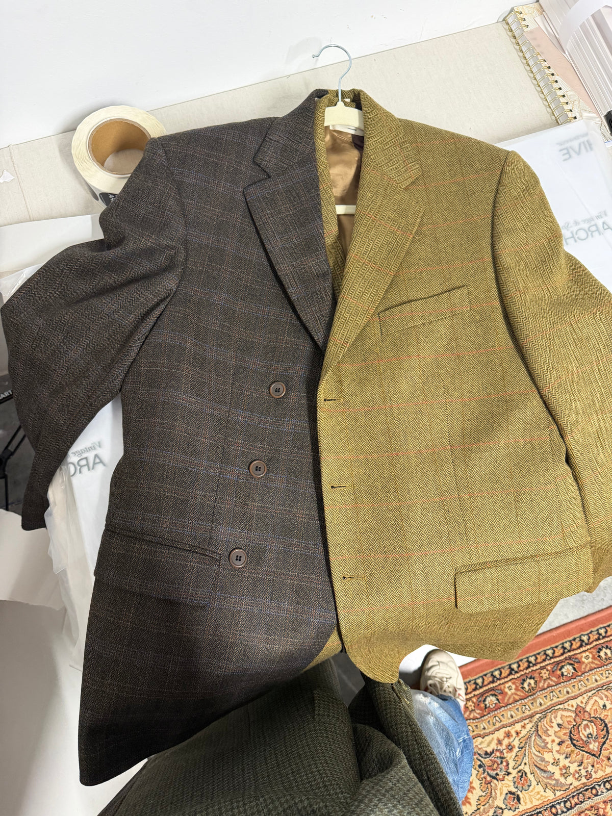 DUO Blazer - Golden & Brown