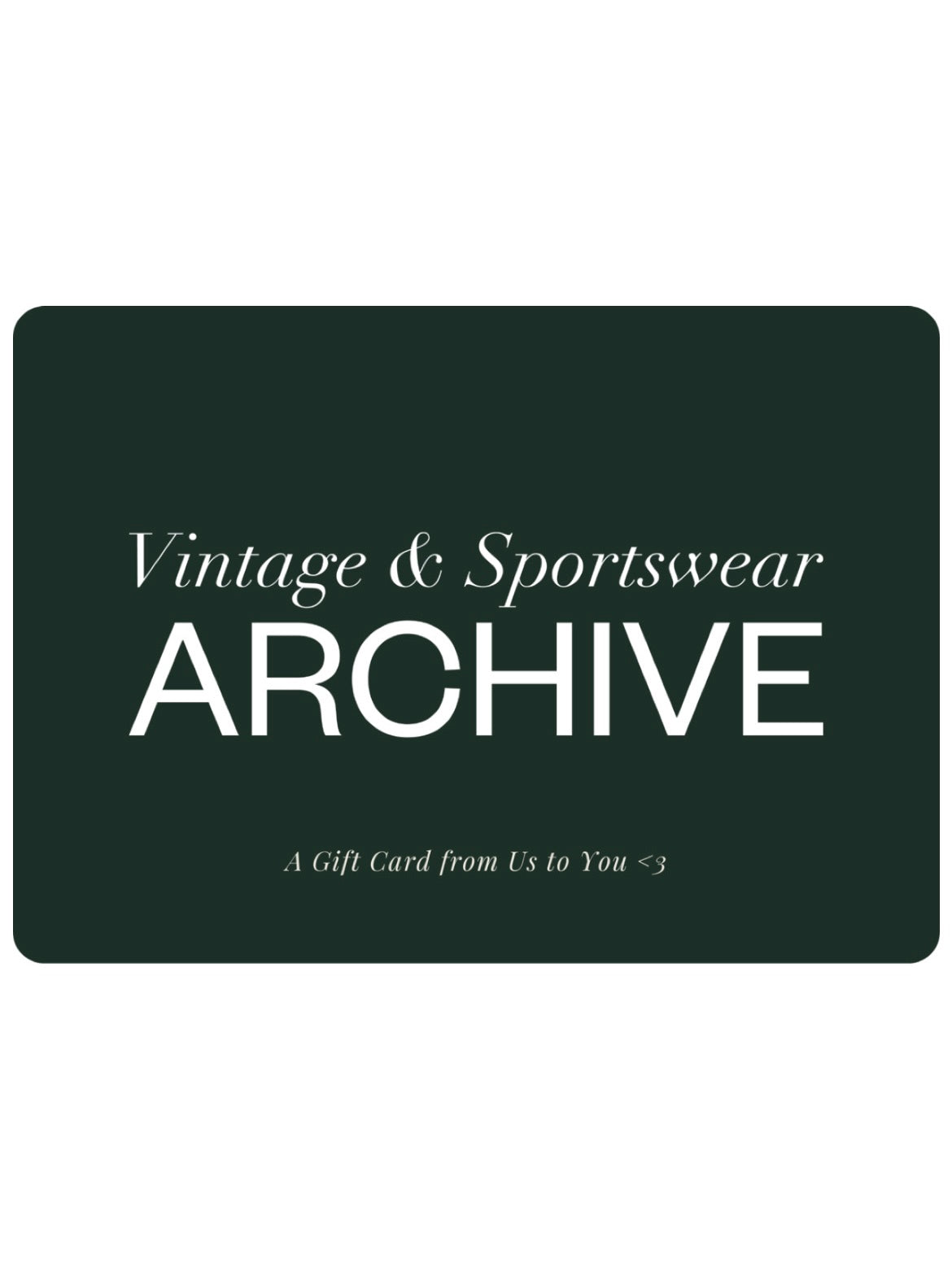 CARTE CADEAU - ARCHIVES Le Label 