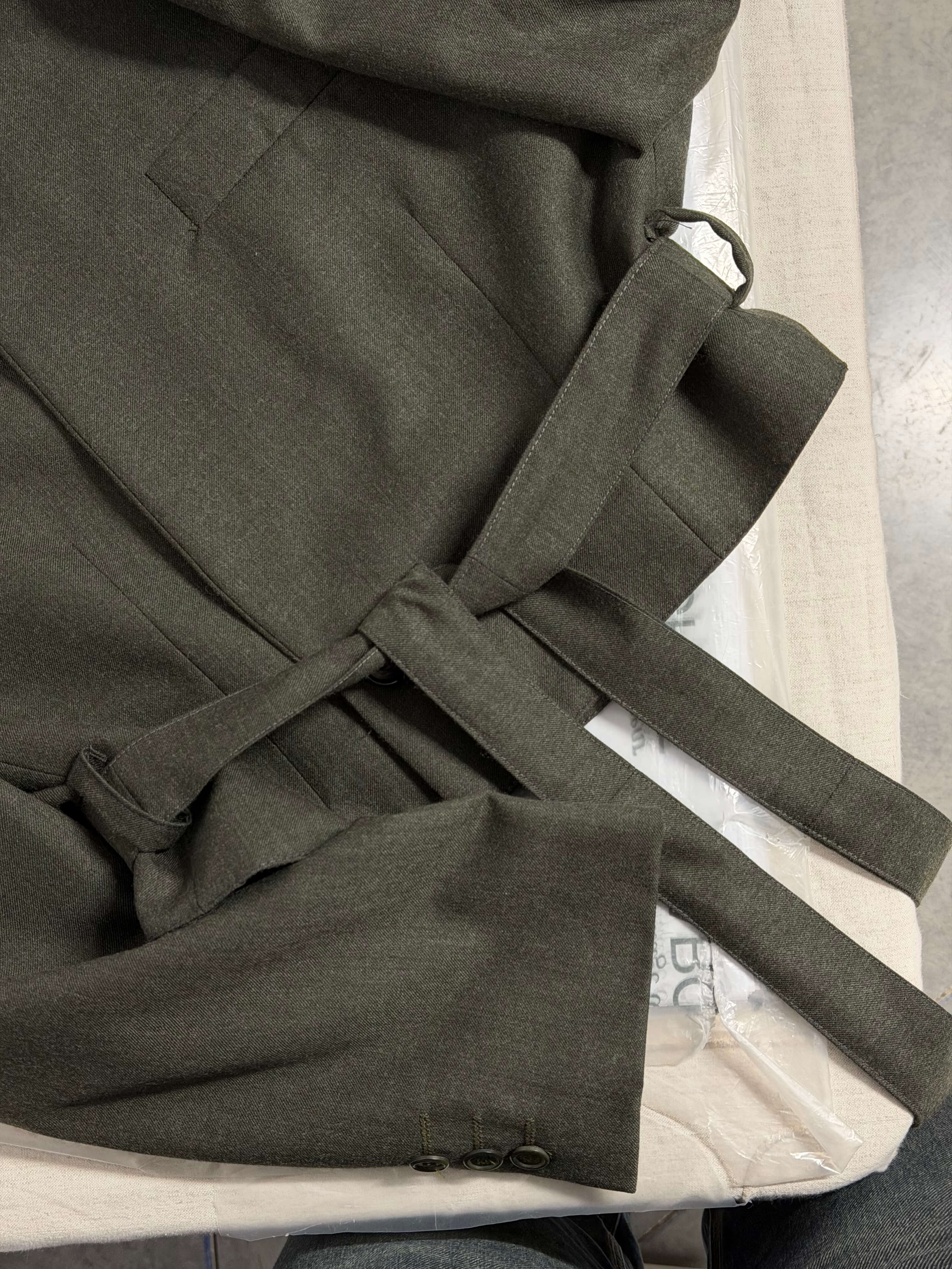 Tied-up Blazer - Plain Green (M)