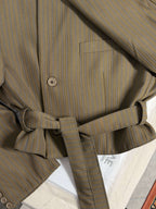 Tied-up Blazer - Vegan Brown (M)