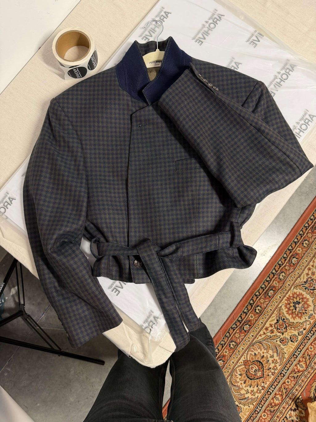 Mini blazer - Gris foncé (M)