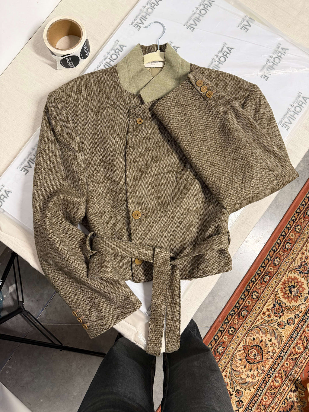 Mini blazer - Gris foncé (M)