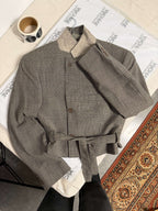 Tied-up Blazer - Checkred Light (M)