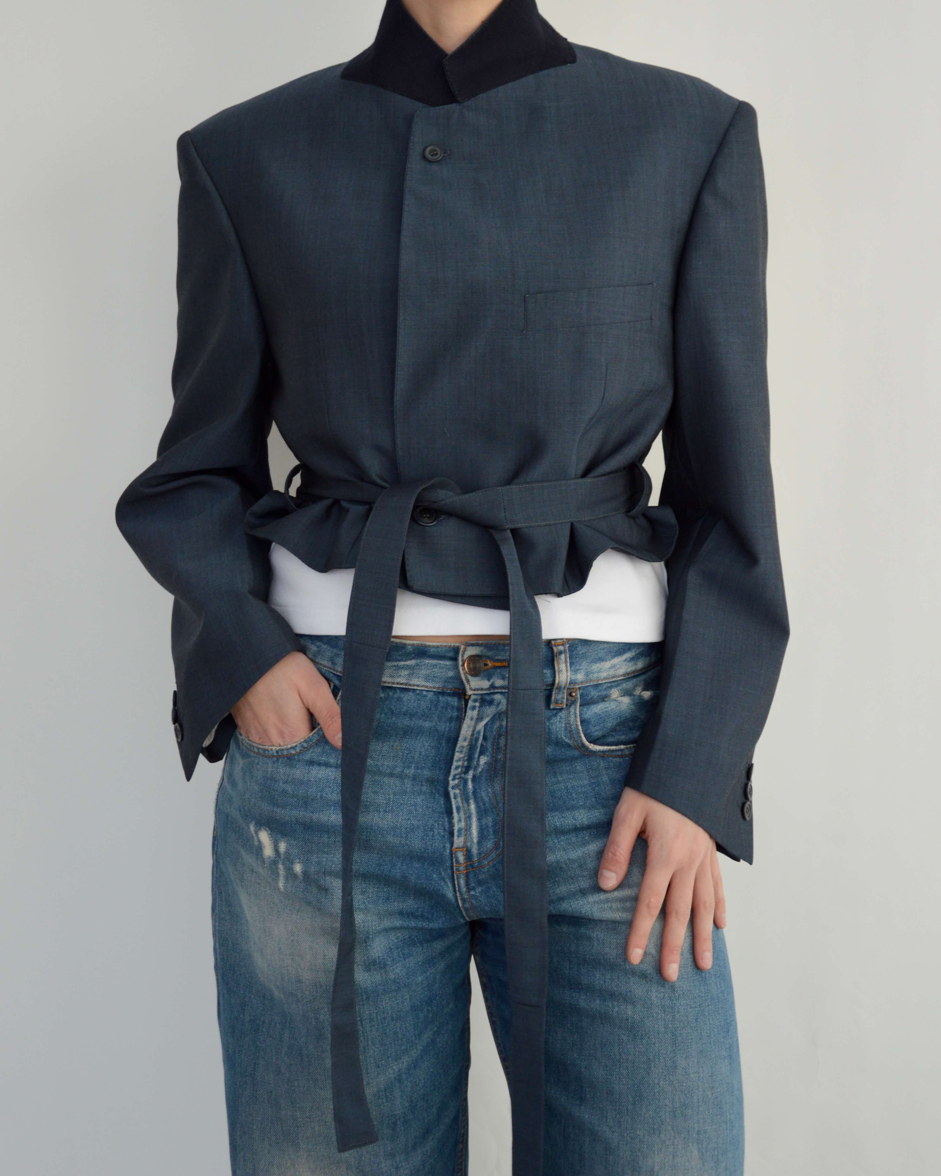 Tied-up Blazer - Perfect Navy (M)