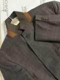 Tied-up Blazer - Brown Collar (M)