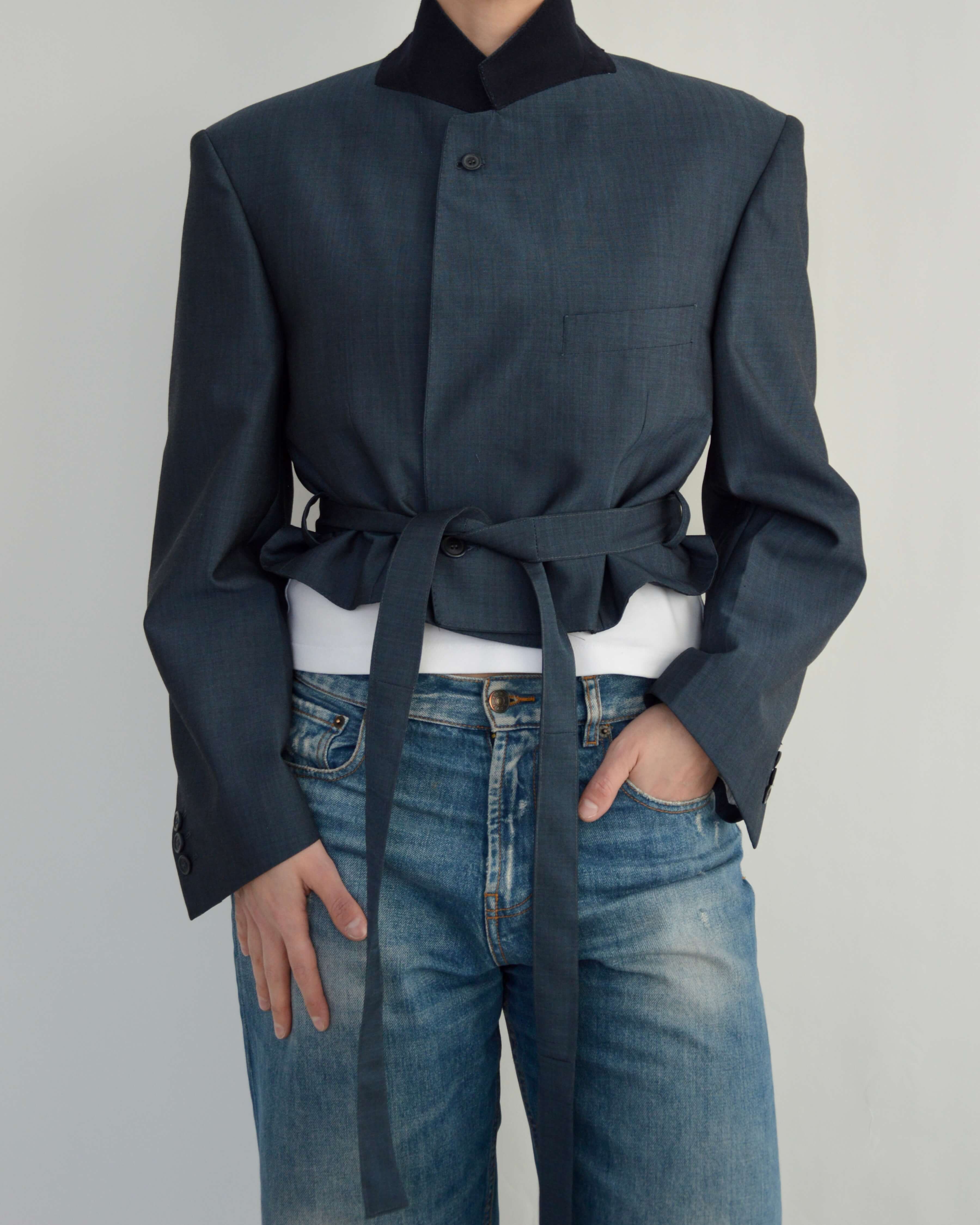 Tied-up Blazer - Perfect Navy (M)