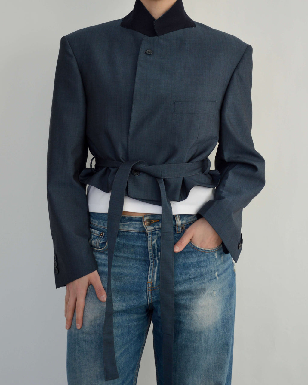 Tied-up Blazer - Perfect Navy (M)