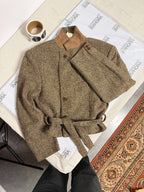 Tied-up Blazer - Granulated Beige (M)
