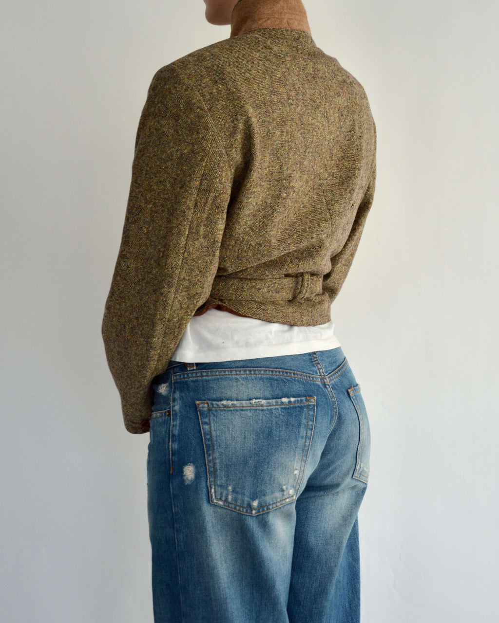 Tied-up Blazer - Granulated Beige (M)