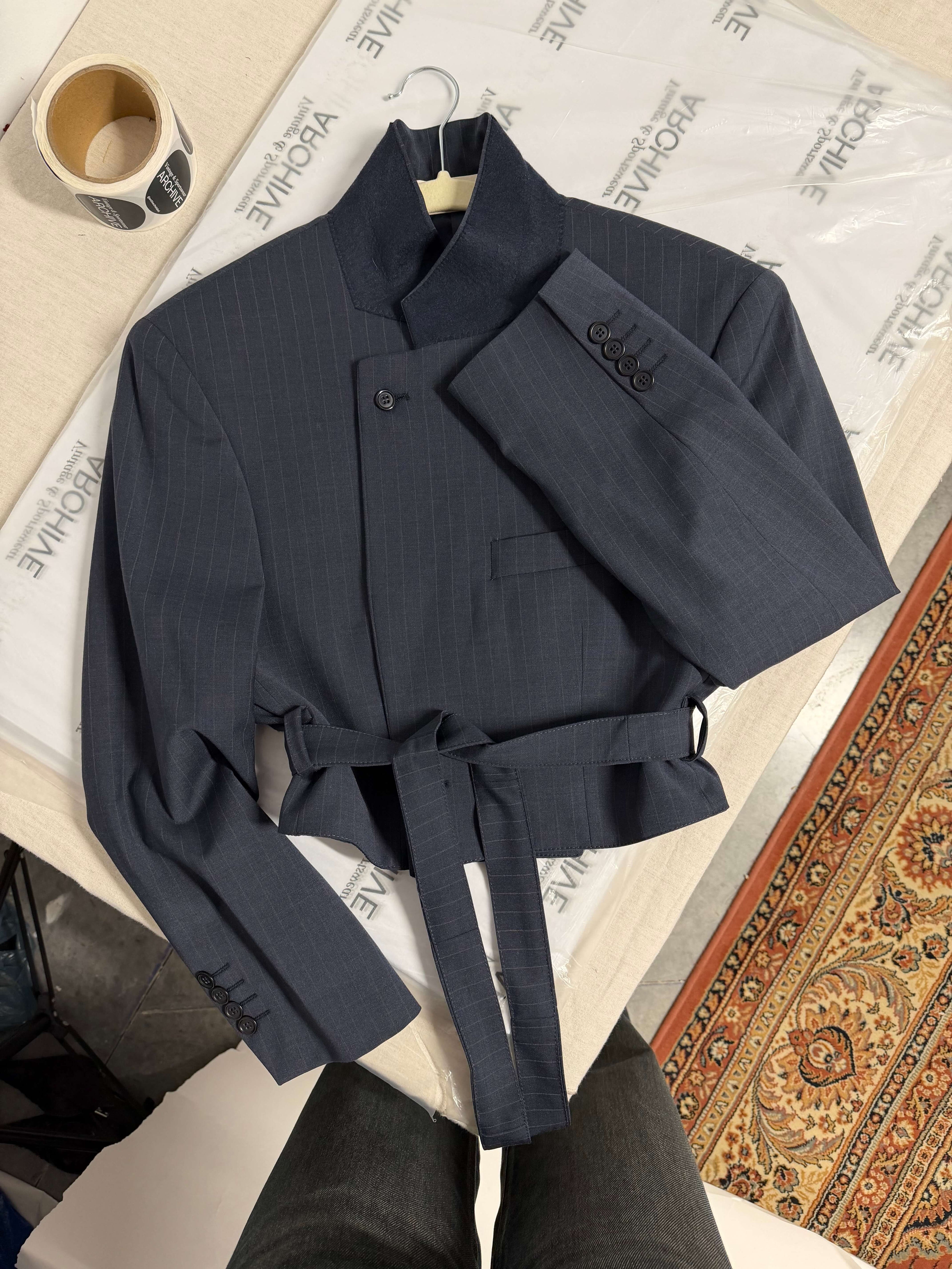 Tied-up Blazer - Business Blue (S)