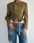 Tied-up Blazer - Granulated Beige (M)
