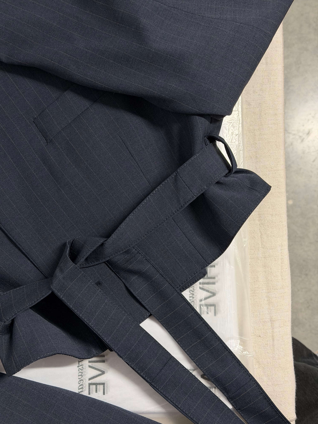 Tied-up Blazer - Business Blue (S)