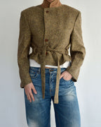 Tied-up Blazer - Granulated Beige (M)