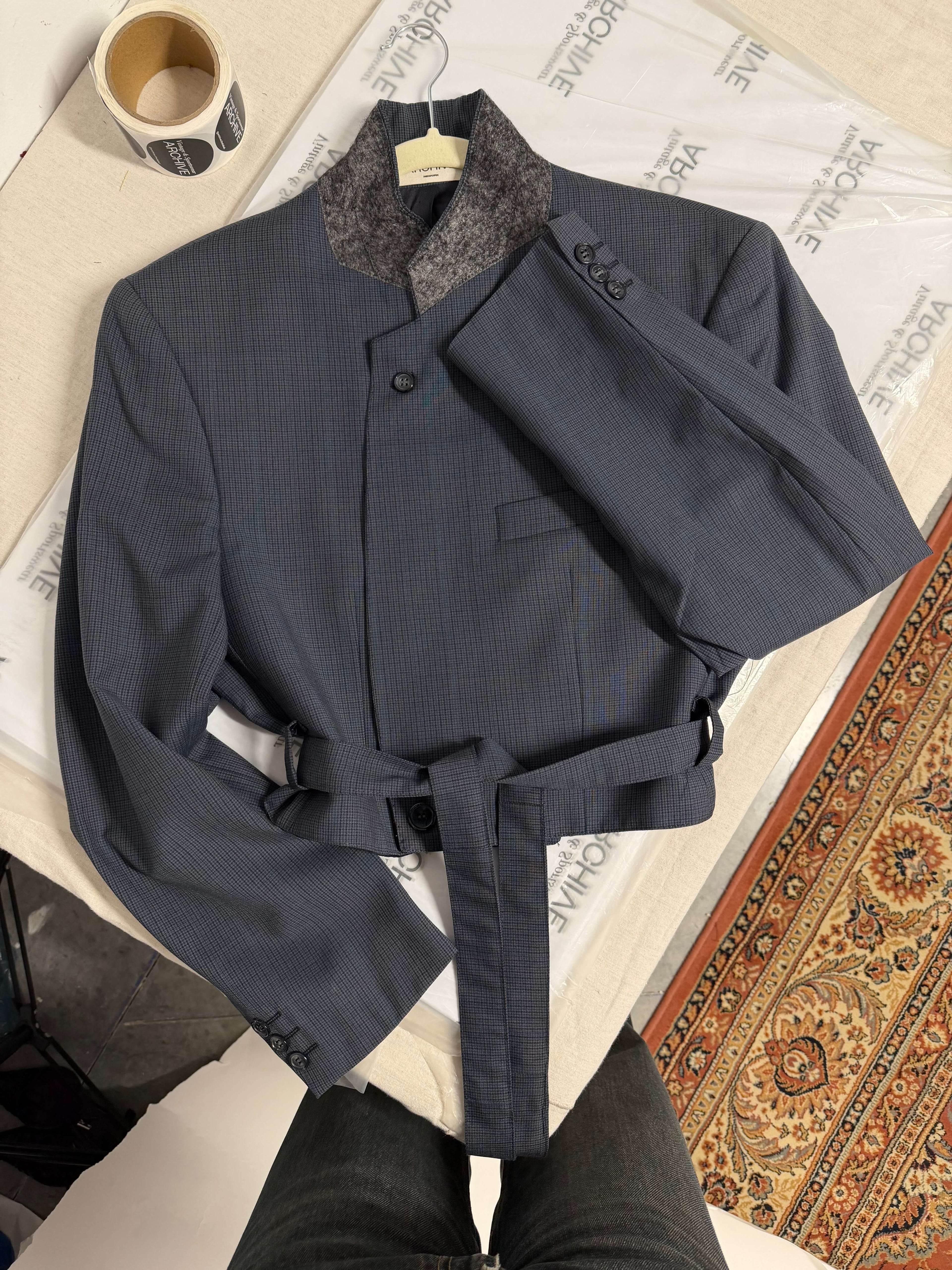 Tied-up Blazer - Vintage Blue (M)