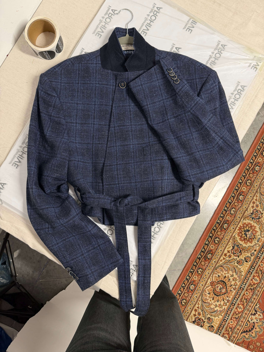 Tied-up Blazer - Sporty Blue (L)