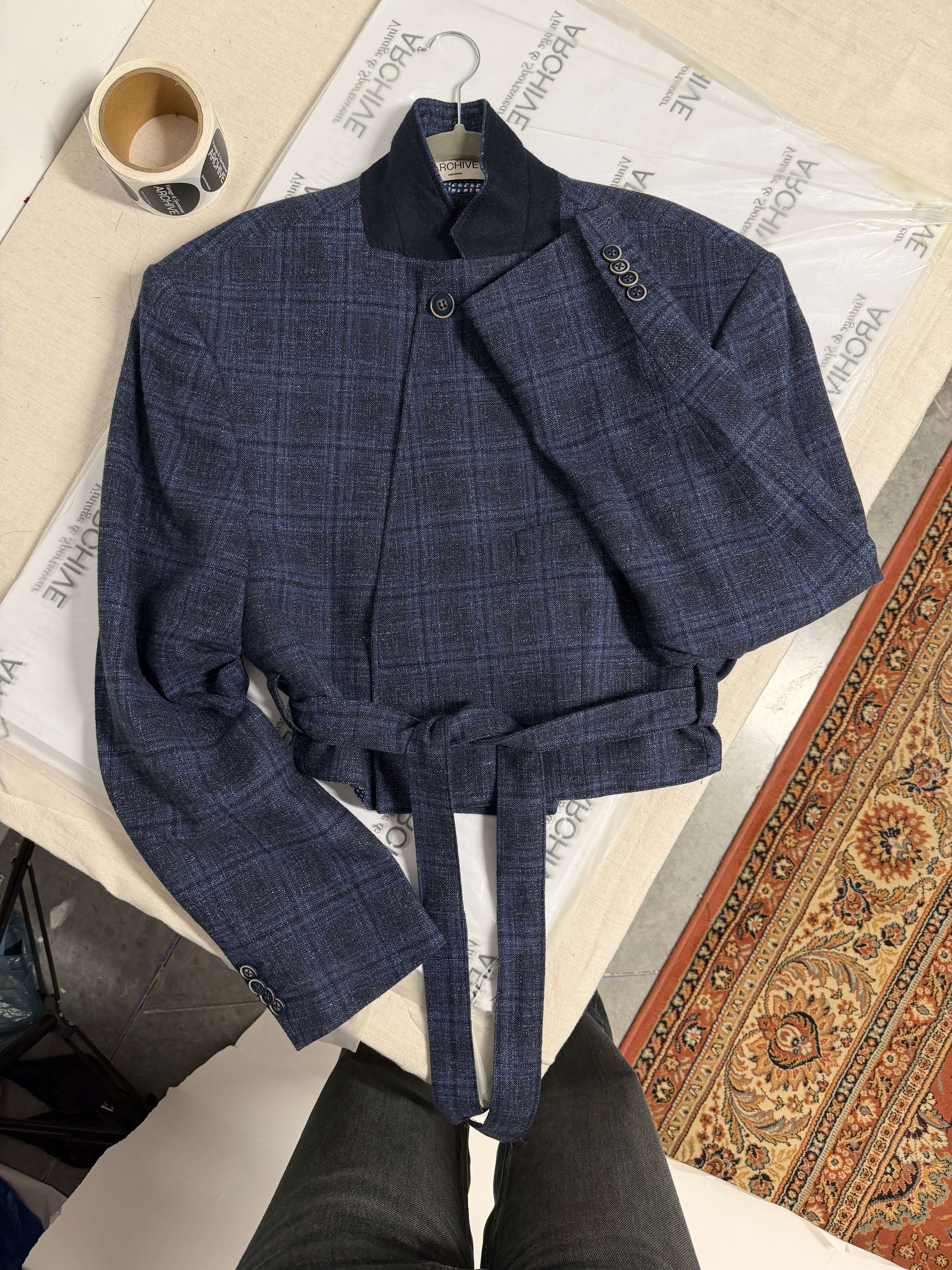 Tied-up Blazer - Sporty Blue (L)