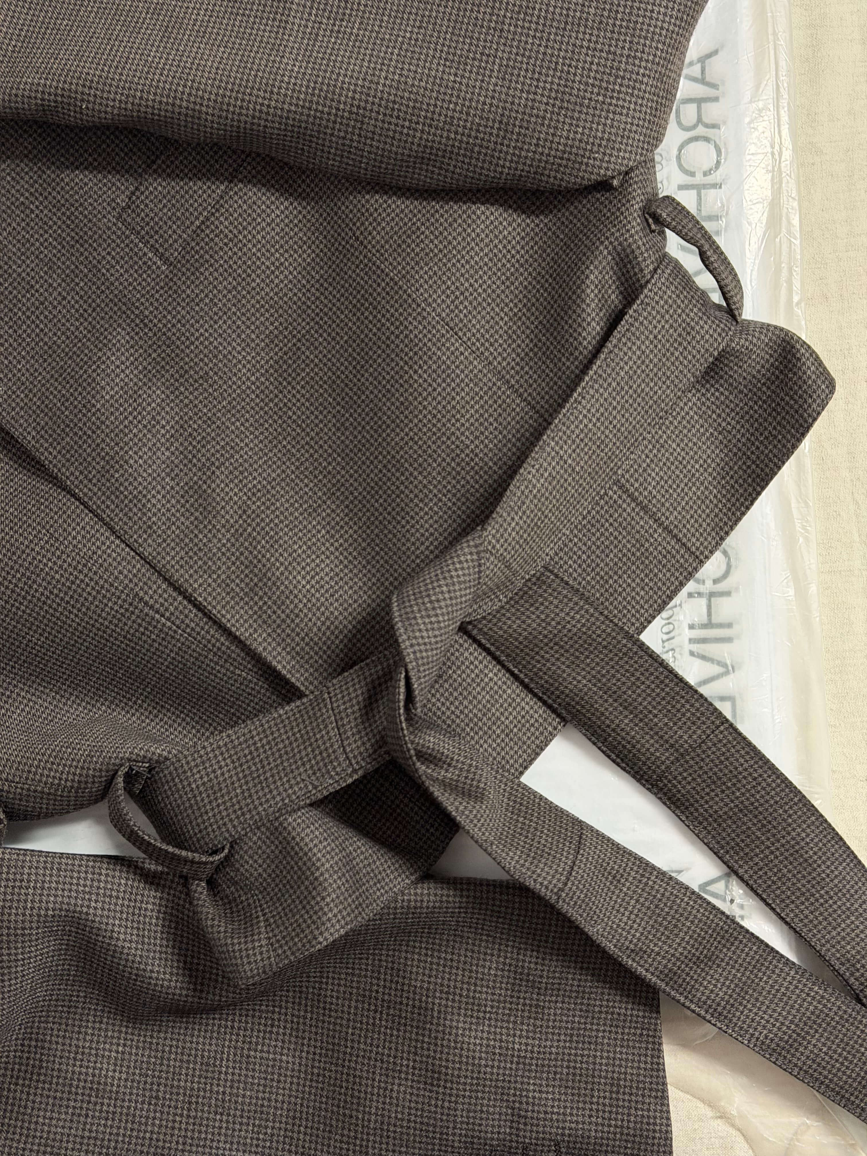 Tied-up Blazer - Cool Brown (S)