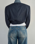 Tied-up Blazer - Deep Blue (XL)
