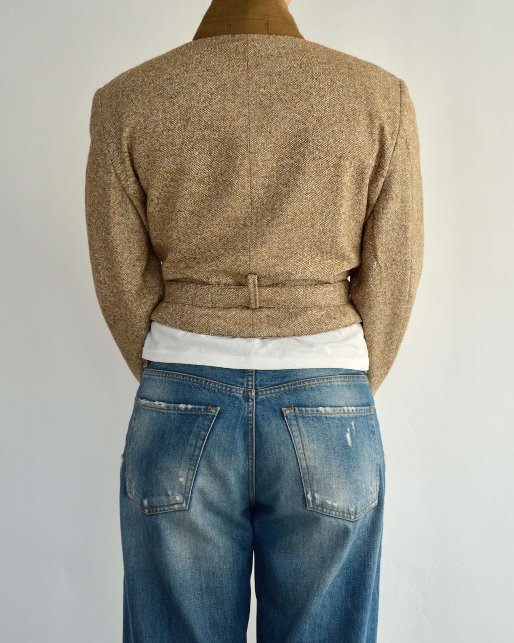 Tied-up Blazer - Honey (S)