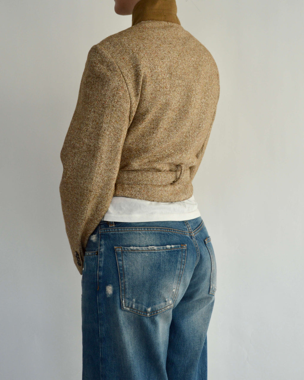 Tied-up Blazer - Honey (S)