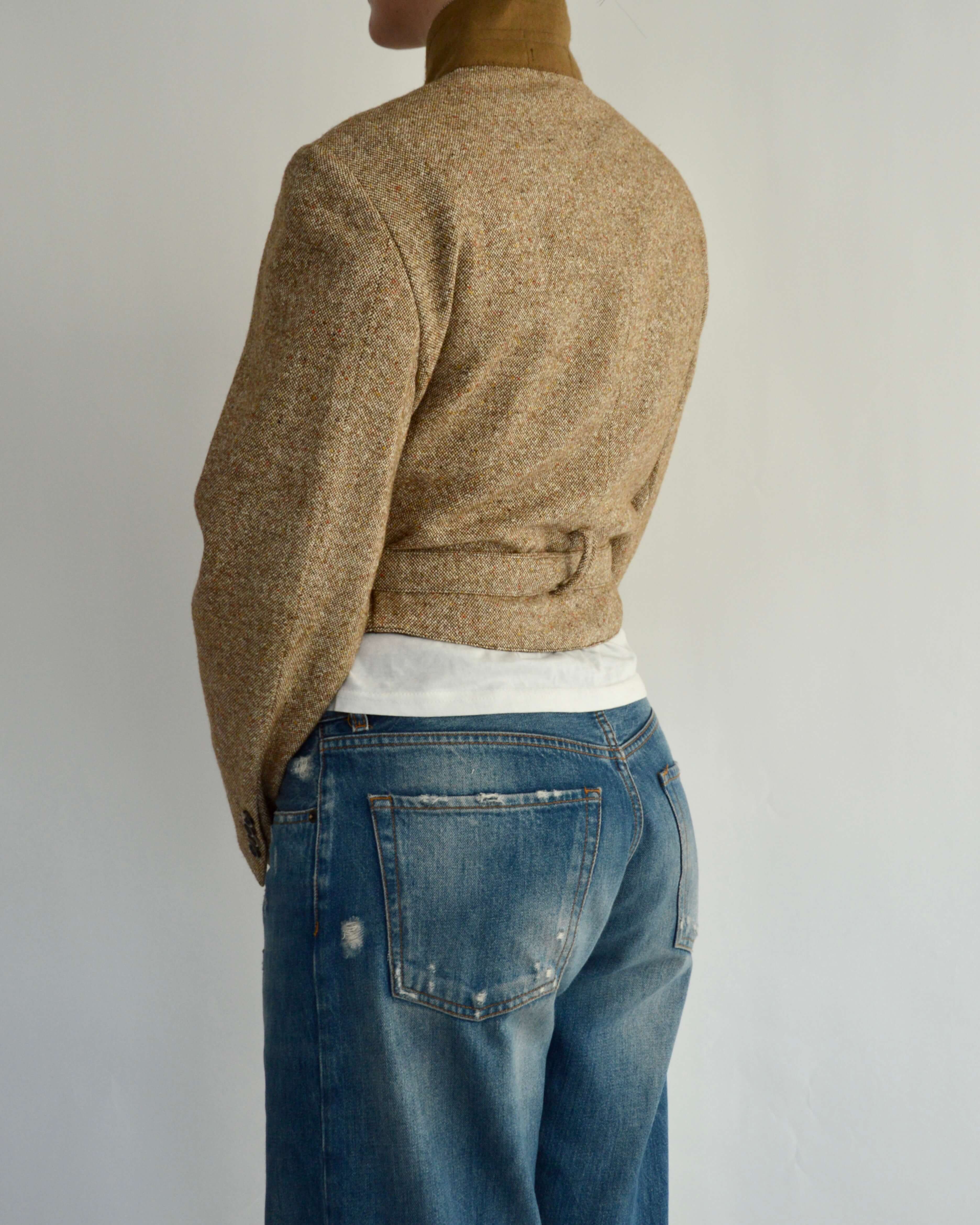 Tied-up Blazer - Honey (S)