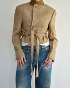 Tied-up Blazer - Honey (S)