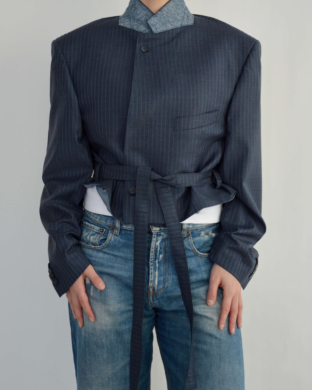 Mini blazer - Gris foncé (M)