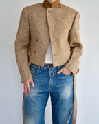 Tied-up Blazer - Honey (S)