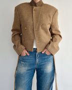 Tied-up Blazer - Oatmeal (M)