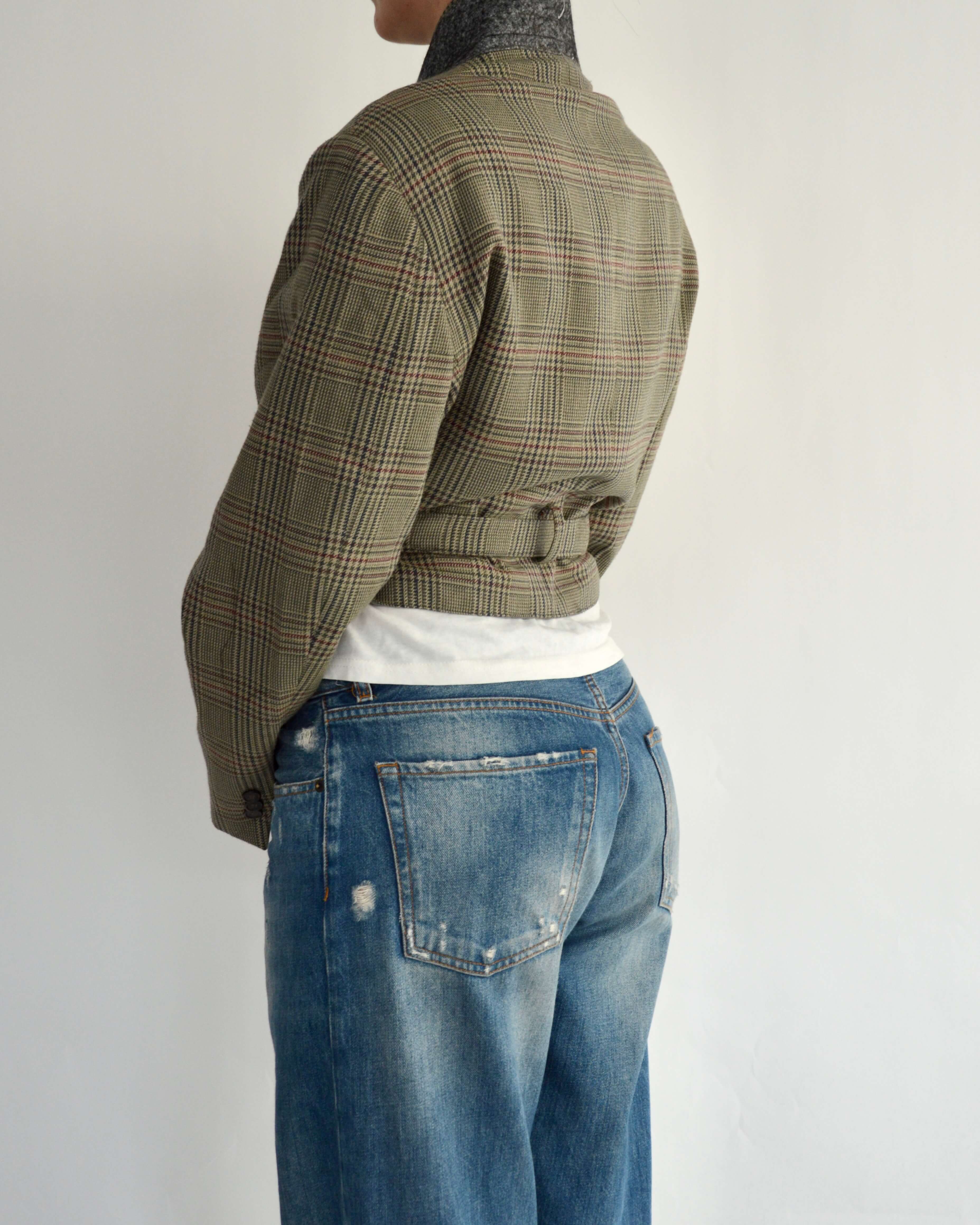 Tied-up Blazer - Tweed Perfection (M)