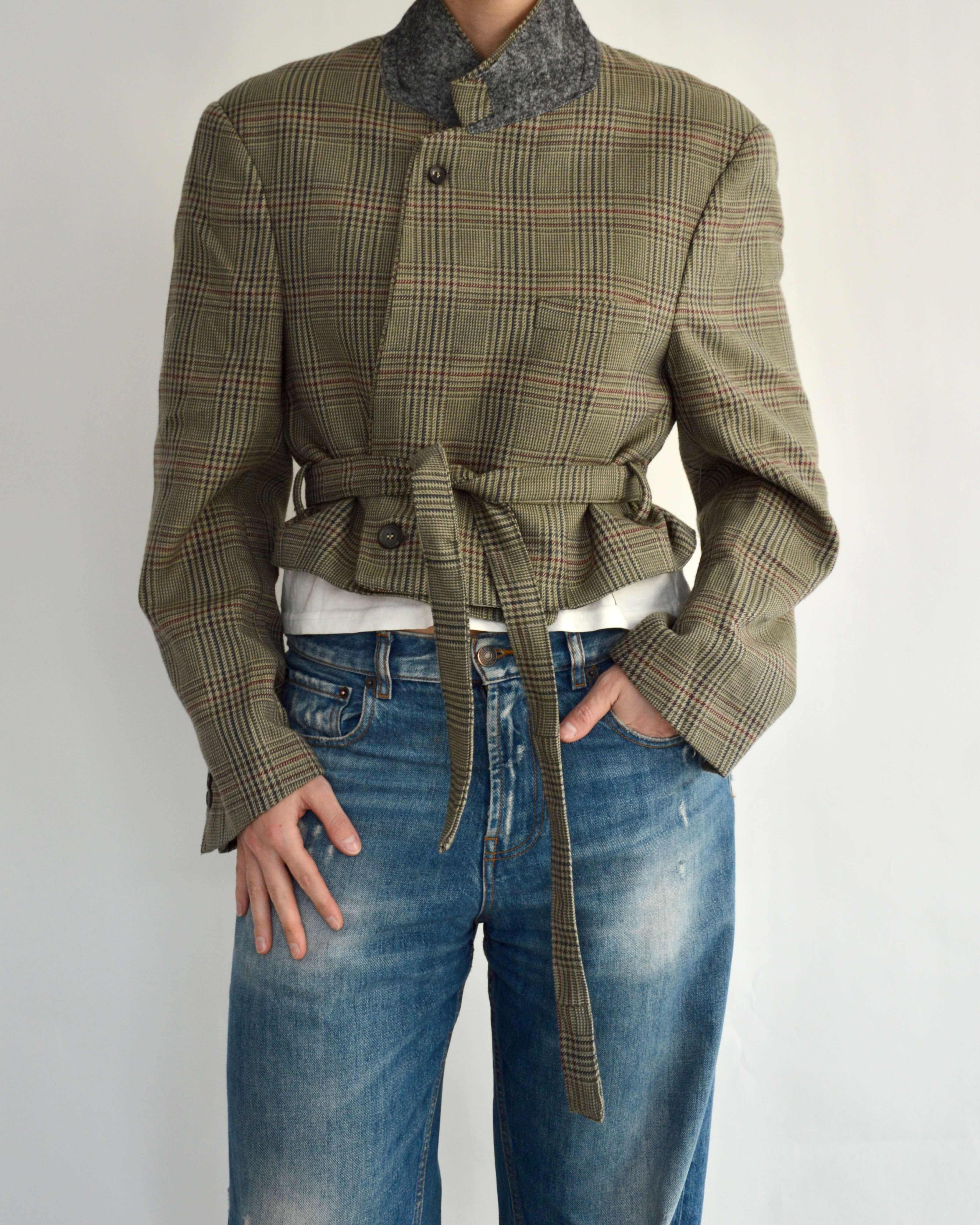 Tied-up Blazer - Tweed Perfection (M)