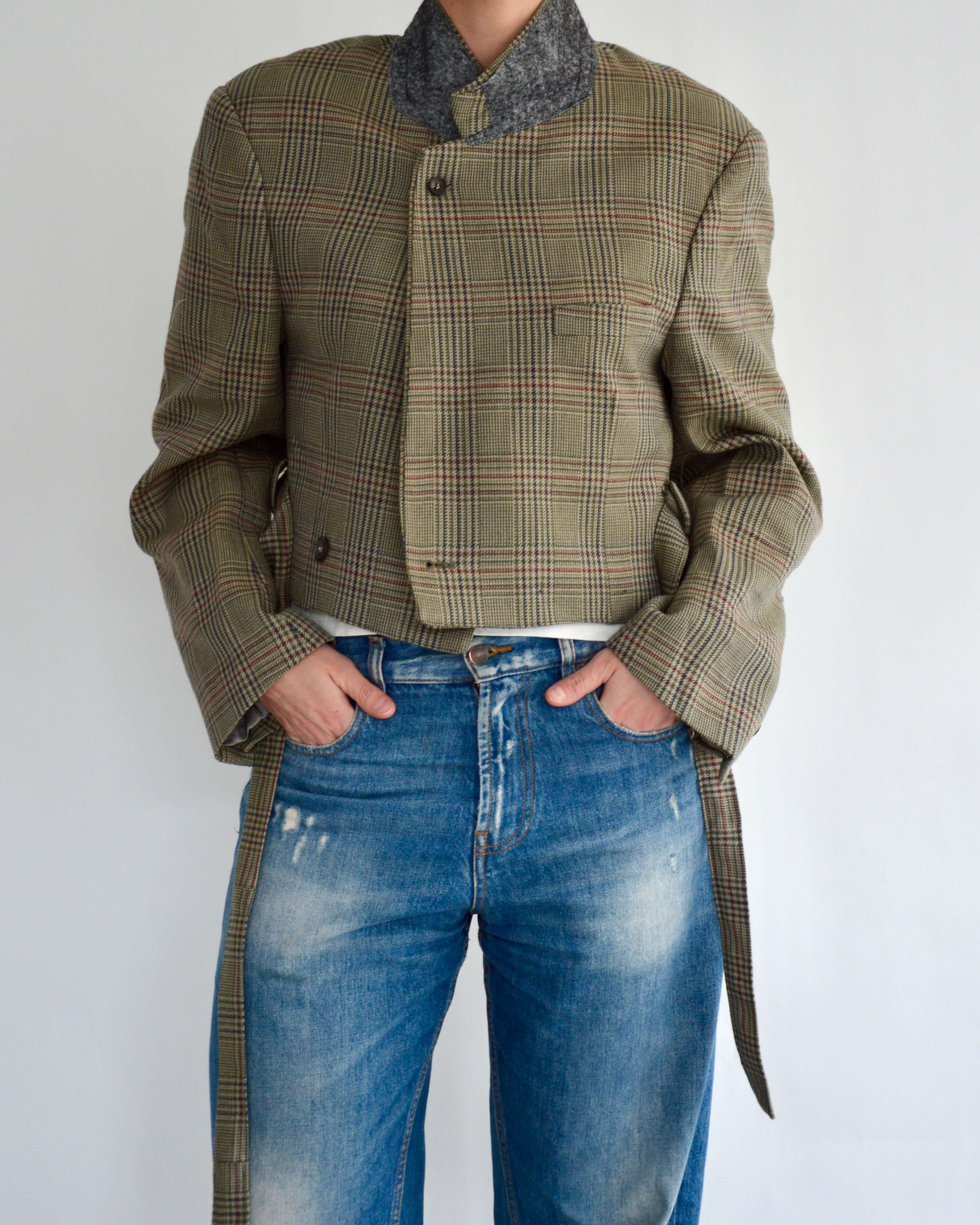 Tied-up Blazer - Tweed Perfection (M)