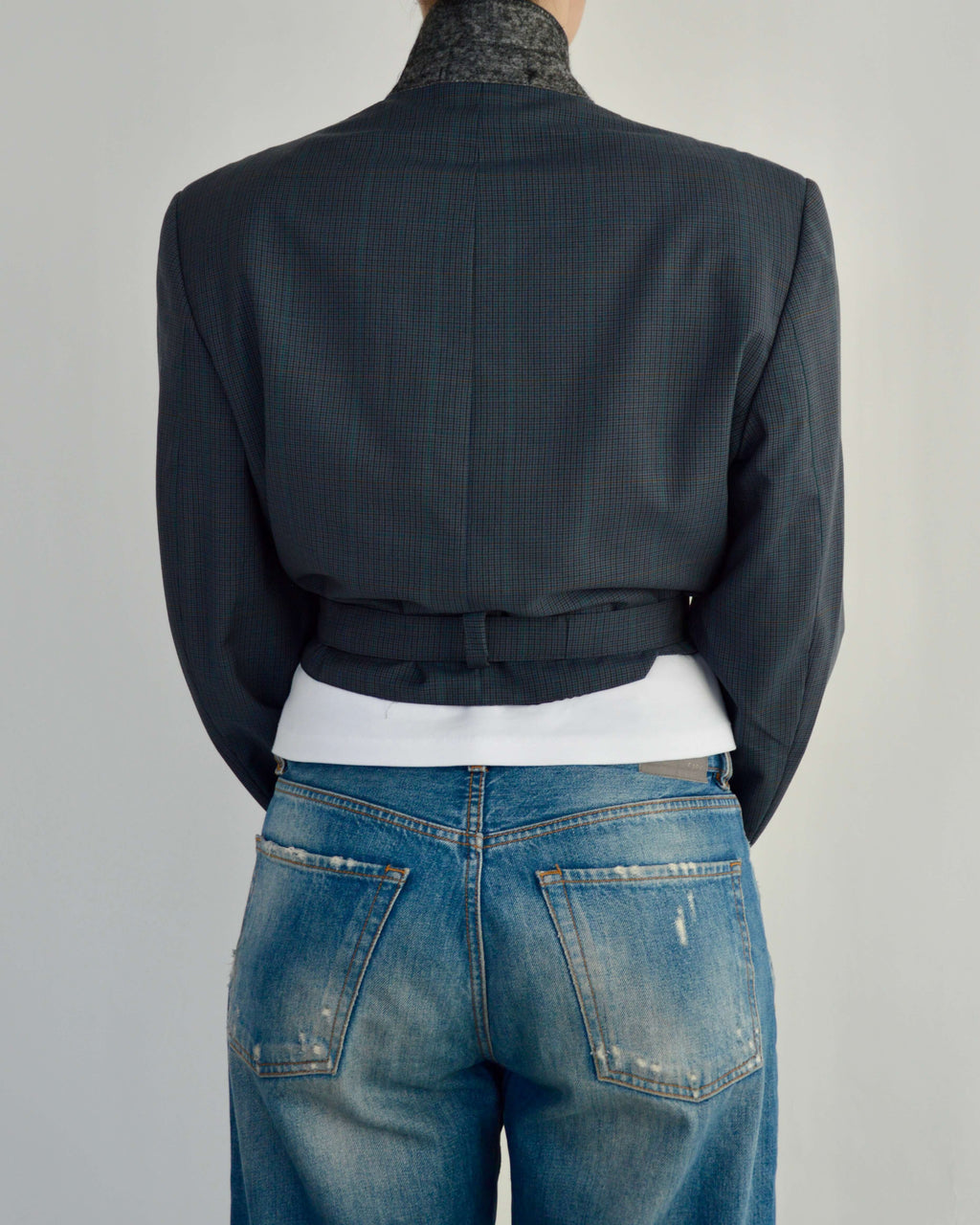 Tied-up Blazer - Vintage Blue (M)