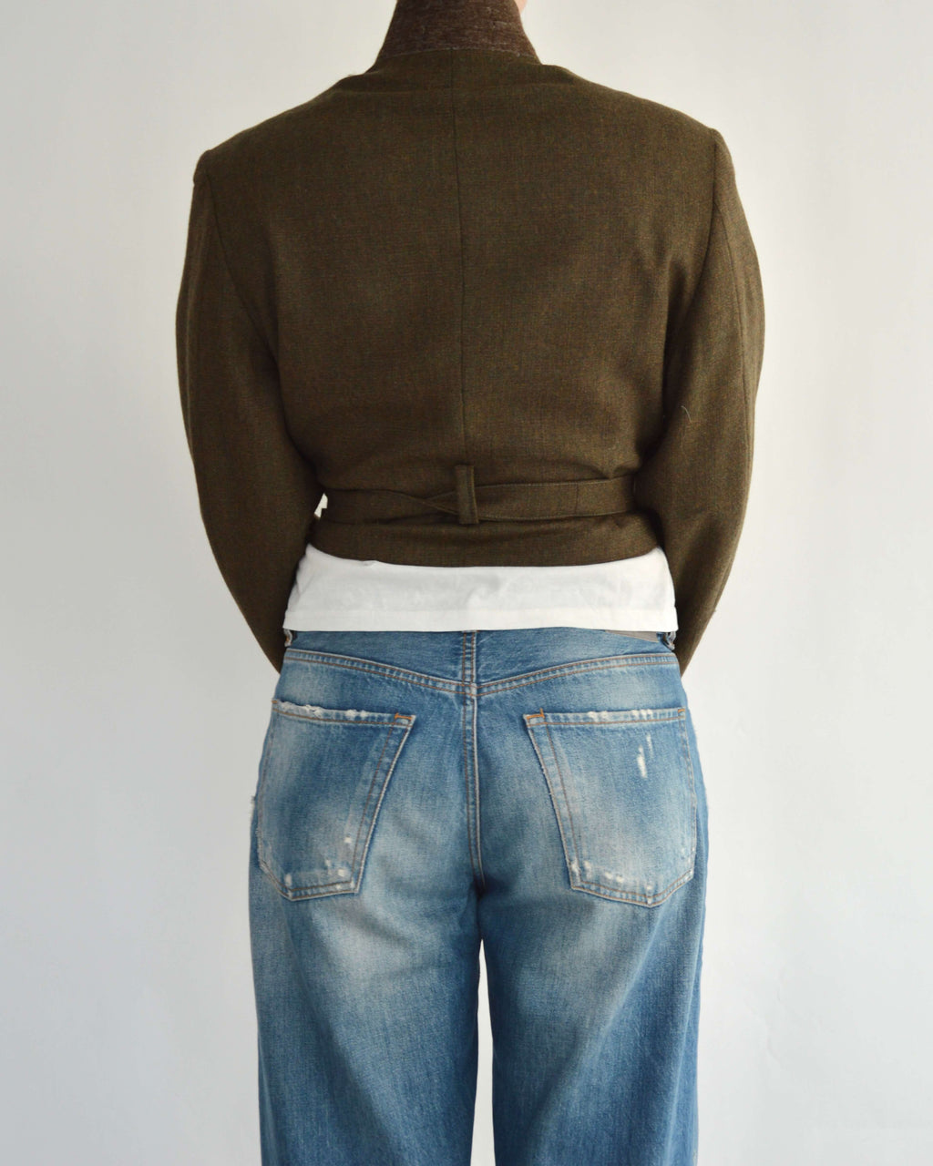 Tied-up Blazer - Perfect Greenish (S)