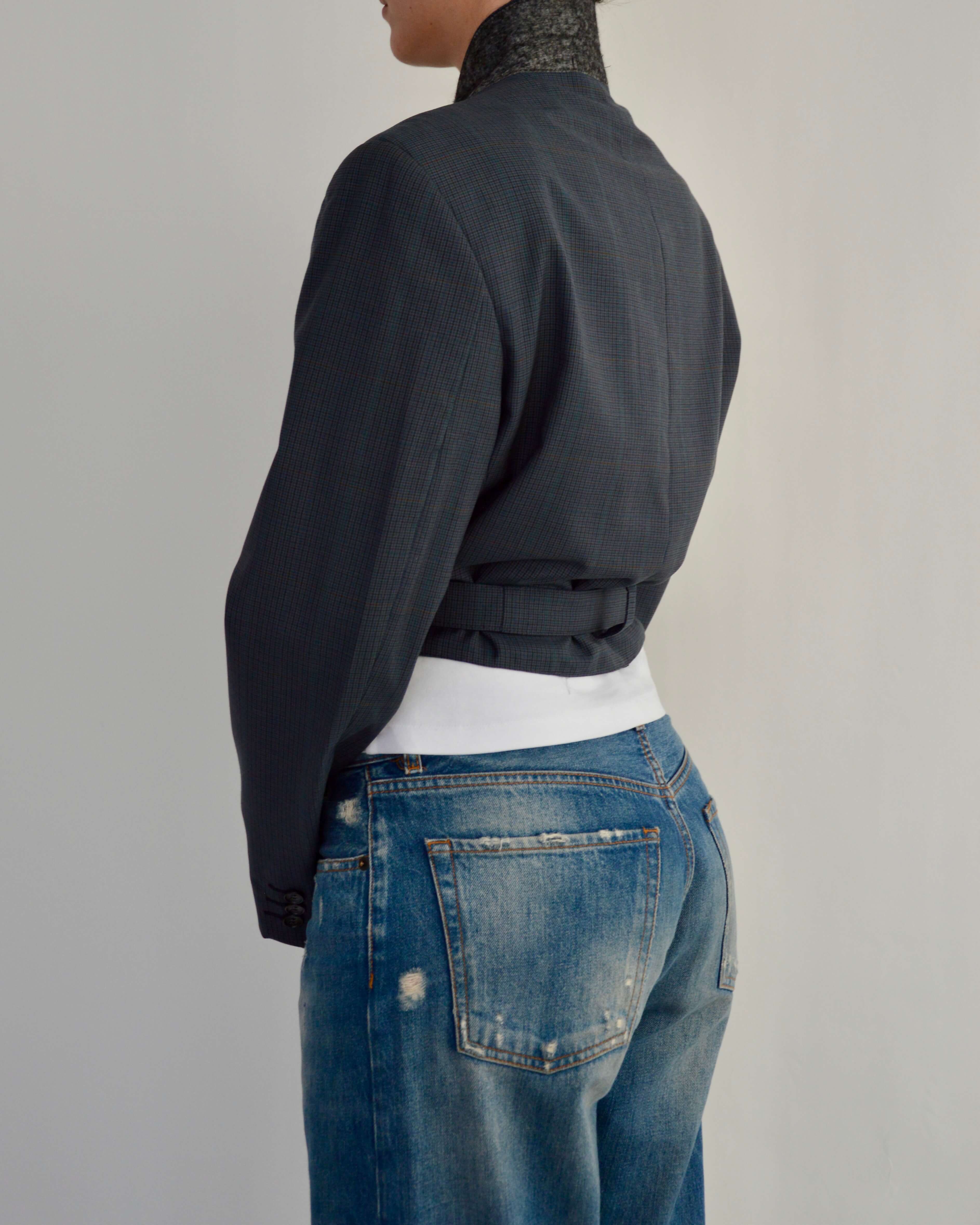 Tied-up Blazer - Vintage Blue (M)