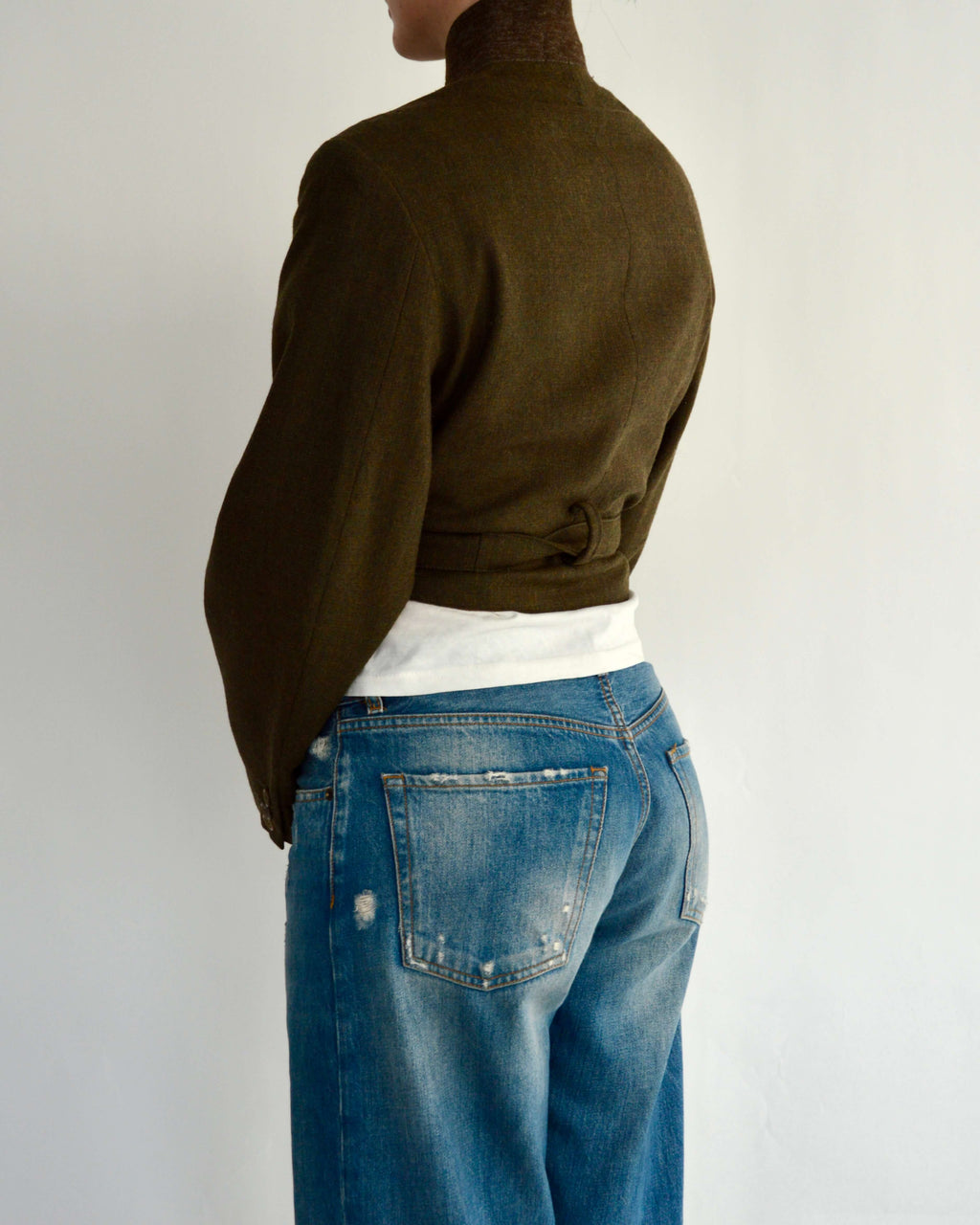 Tied-up Blazer - Perfect Greenish (S)