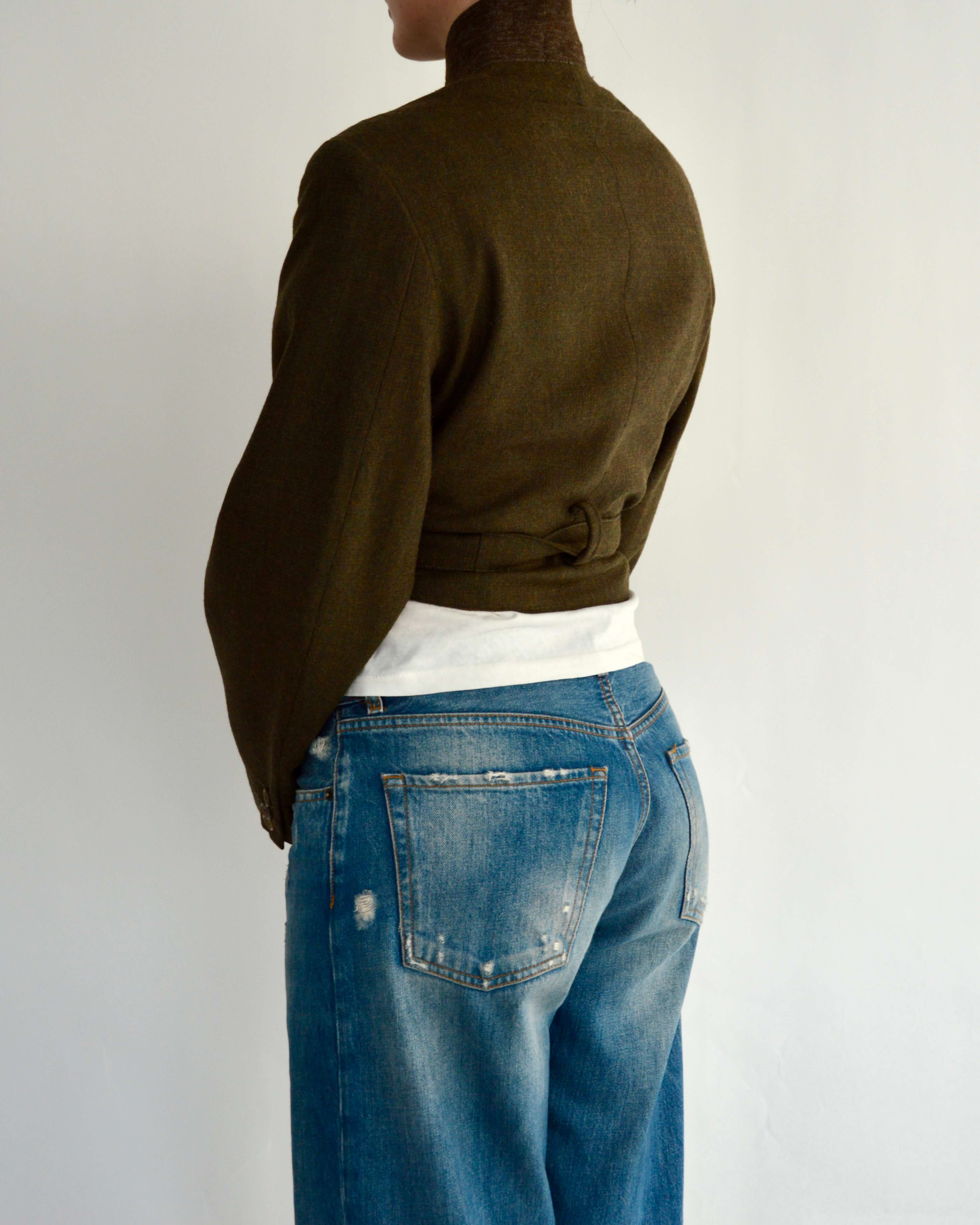 Tied-up Blazer - Perfect Greenish (S)