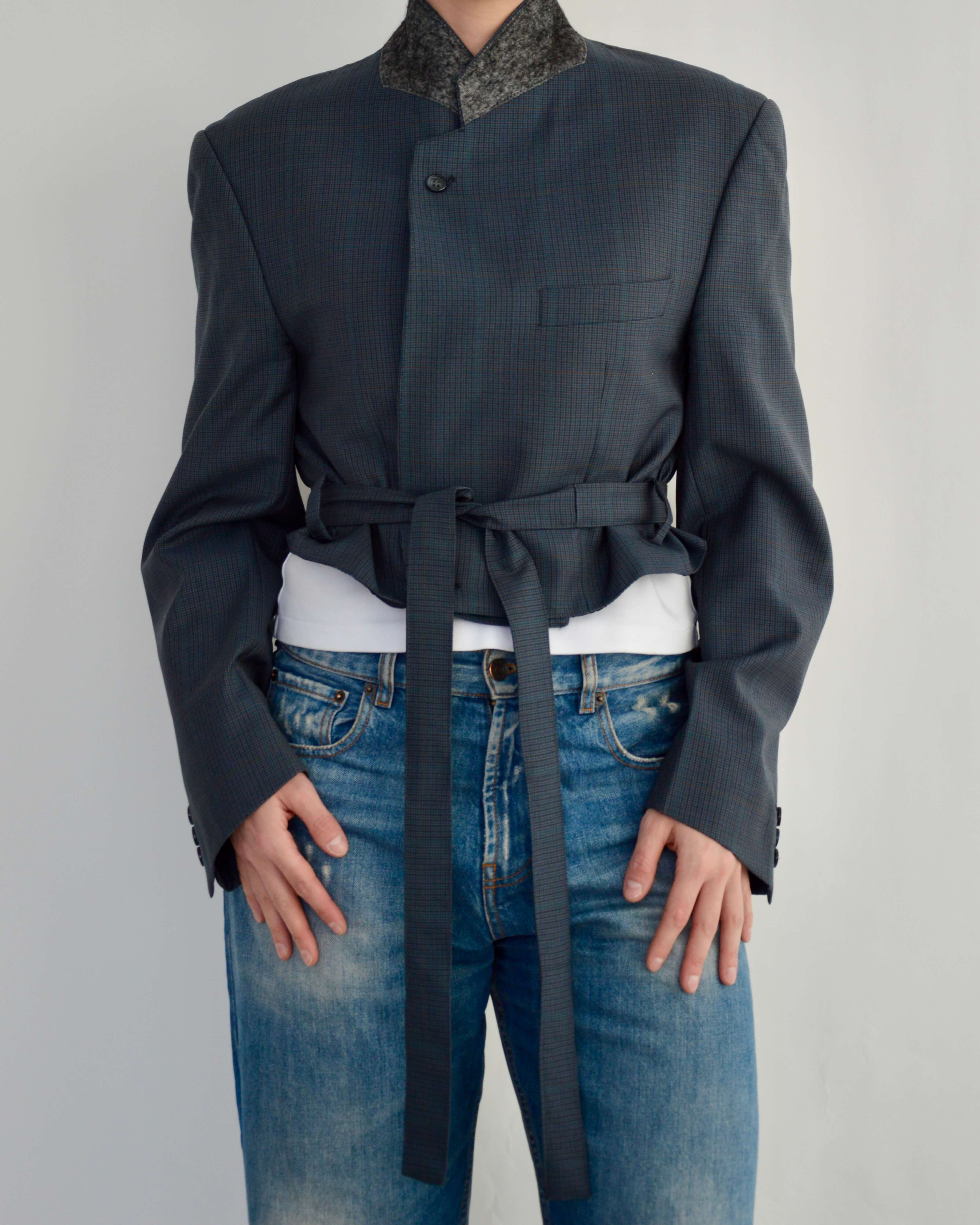 Tied-up Blazer - Vintage Blue (M)