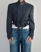 Tied-up Blazer - Vintage Blue (M)
