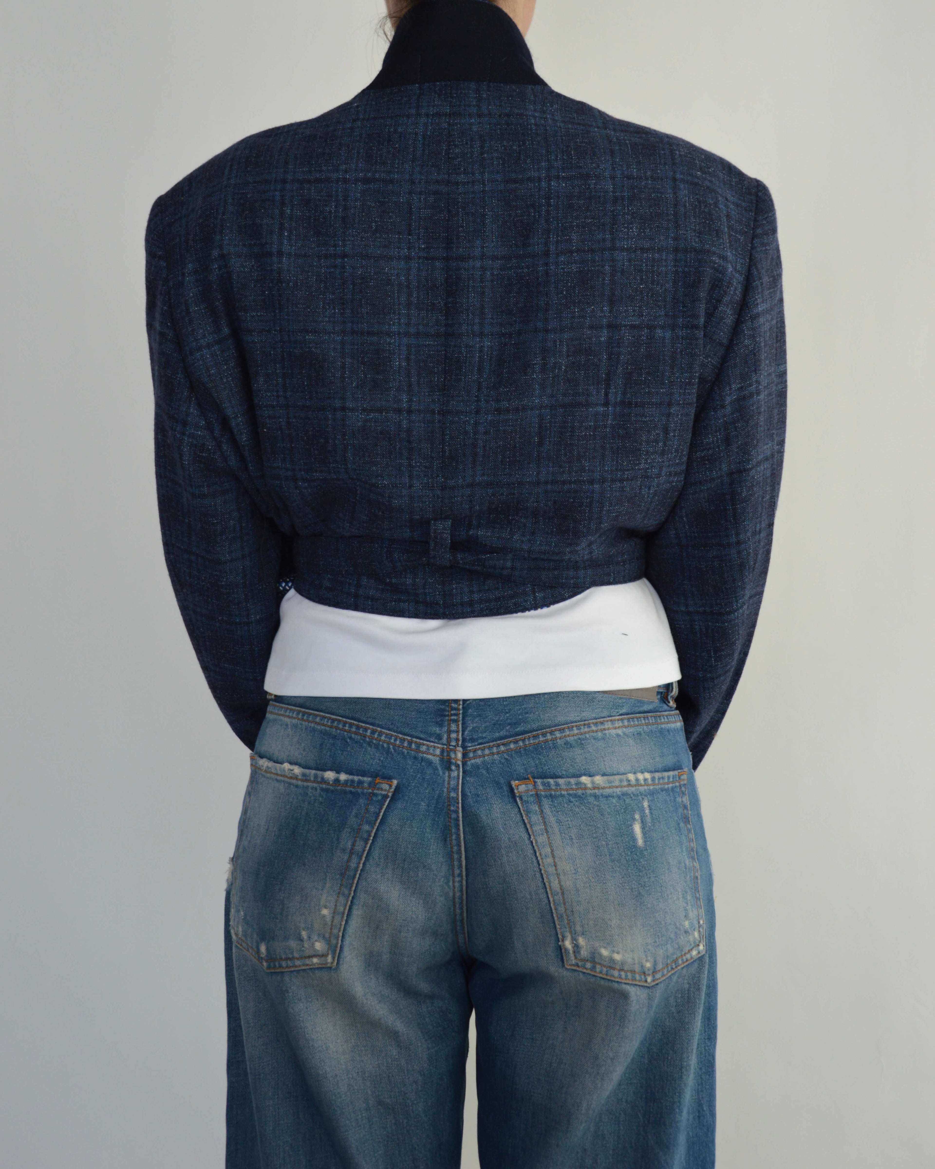 Tied-up Blazer - Sporty Blue (L)