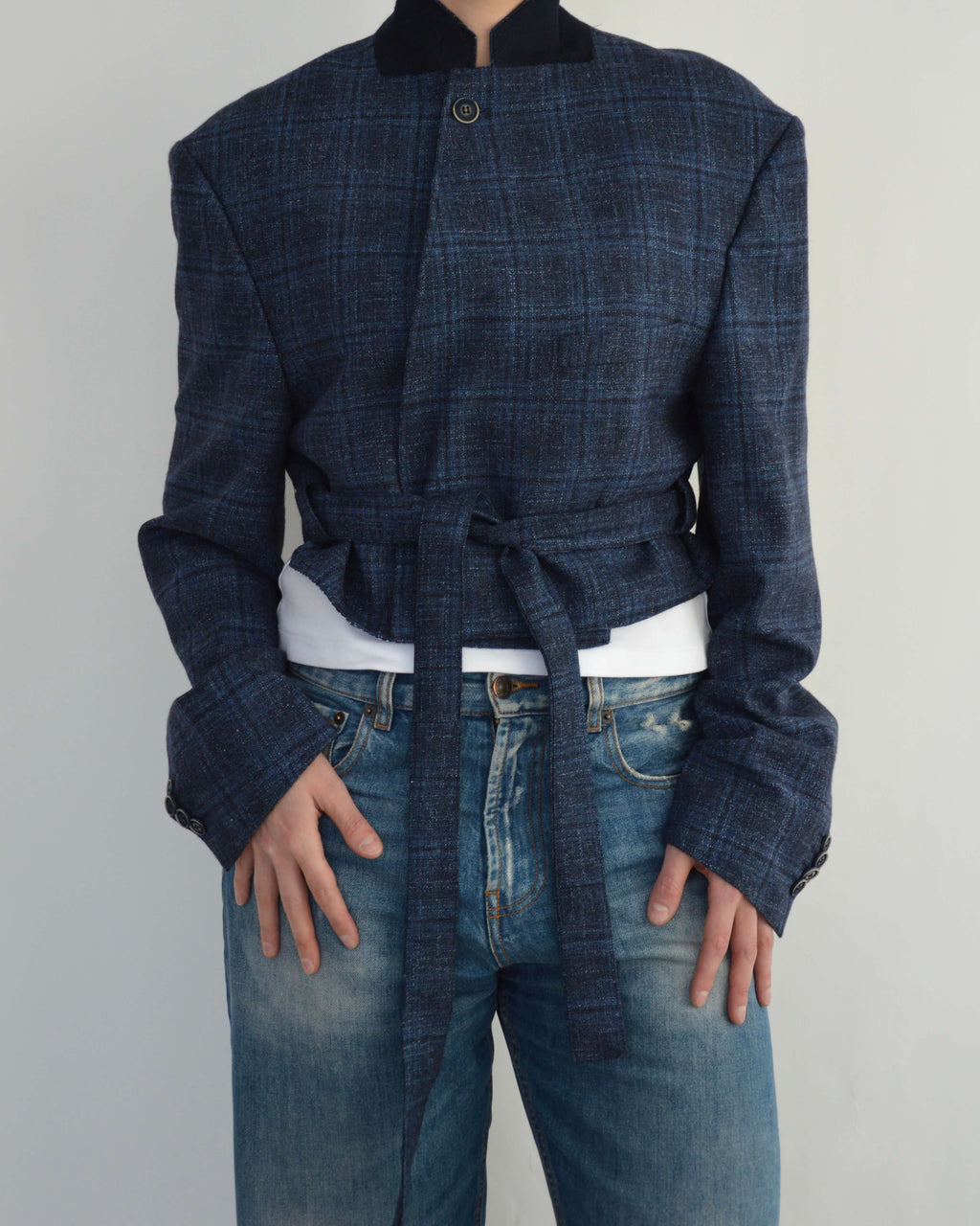 Tied-up Blazer - Sporty Blue (L)