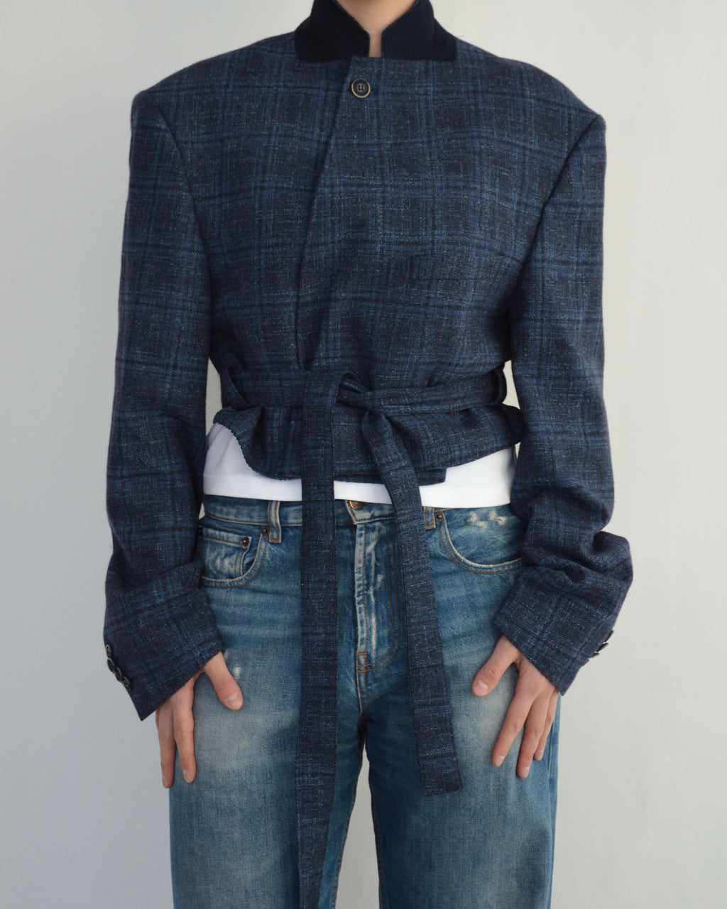 Tied-up Blazer - Sporty Blue (L)