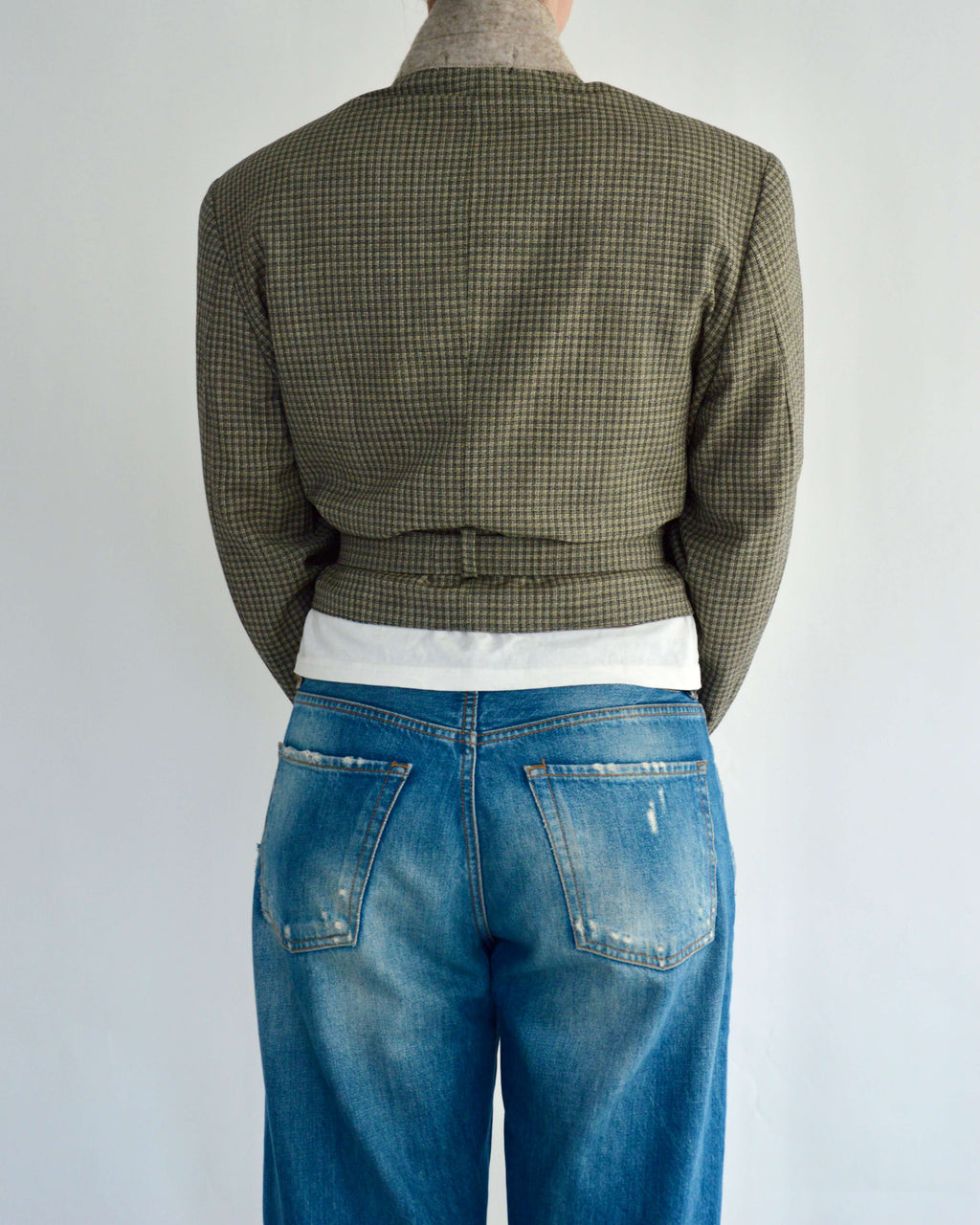 Tied-up Blazer - Checkred Light (M)