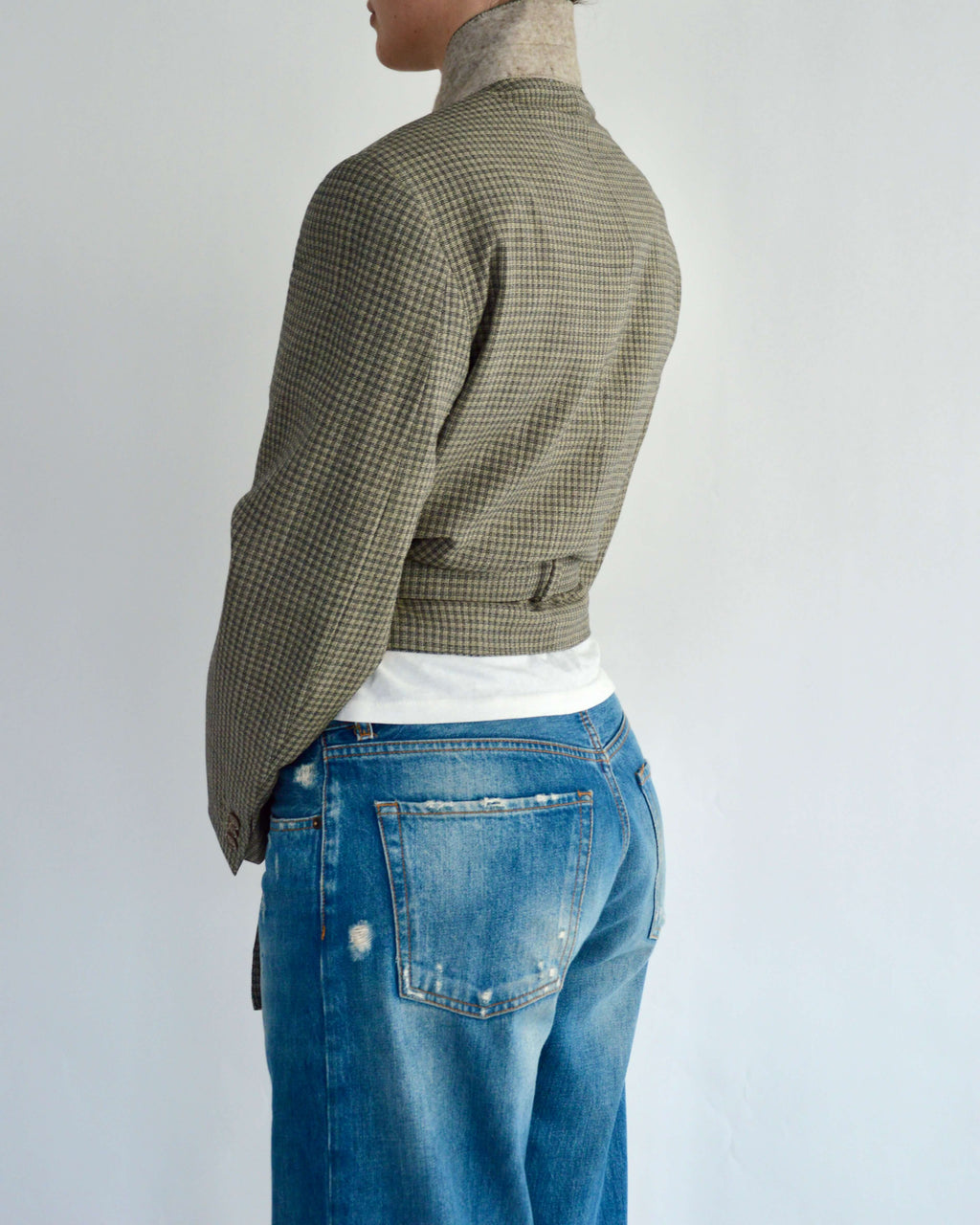 Tied-up Blazer - Checkred Light (M)